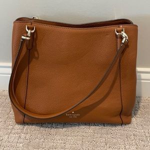 EUC Kate Spade medium Jackson tri-compartment tote